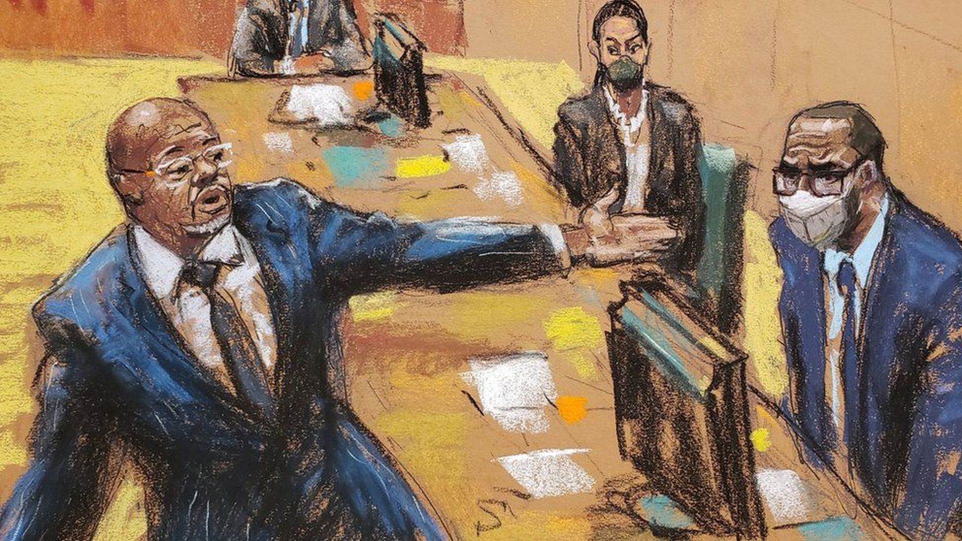 You are currently viewing R Kelly’s Lawyer Deveraux Cannick Remarked That R Kelly Will Not Take The Stand